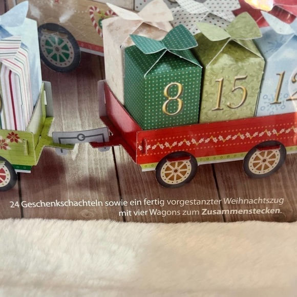 Advent Christmas Countdown Calendar German Basteł dich glücklich - Picture 2 of 5